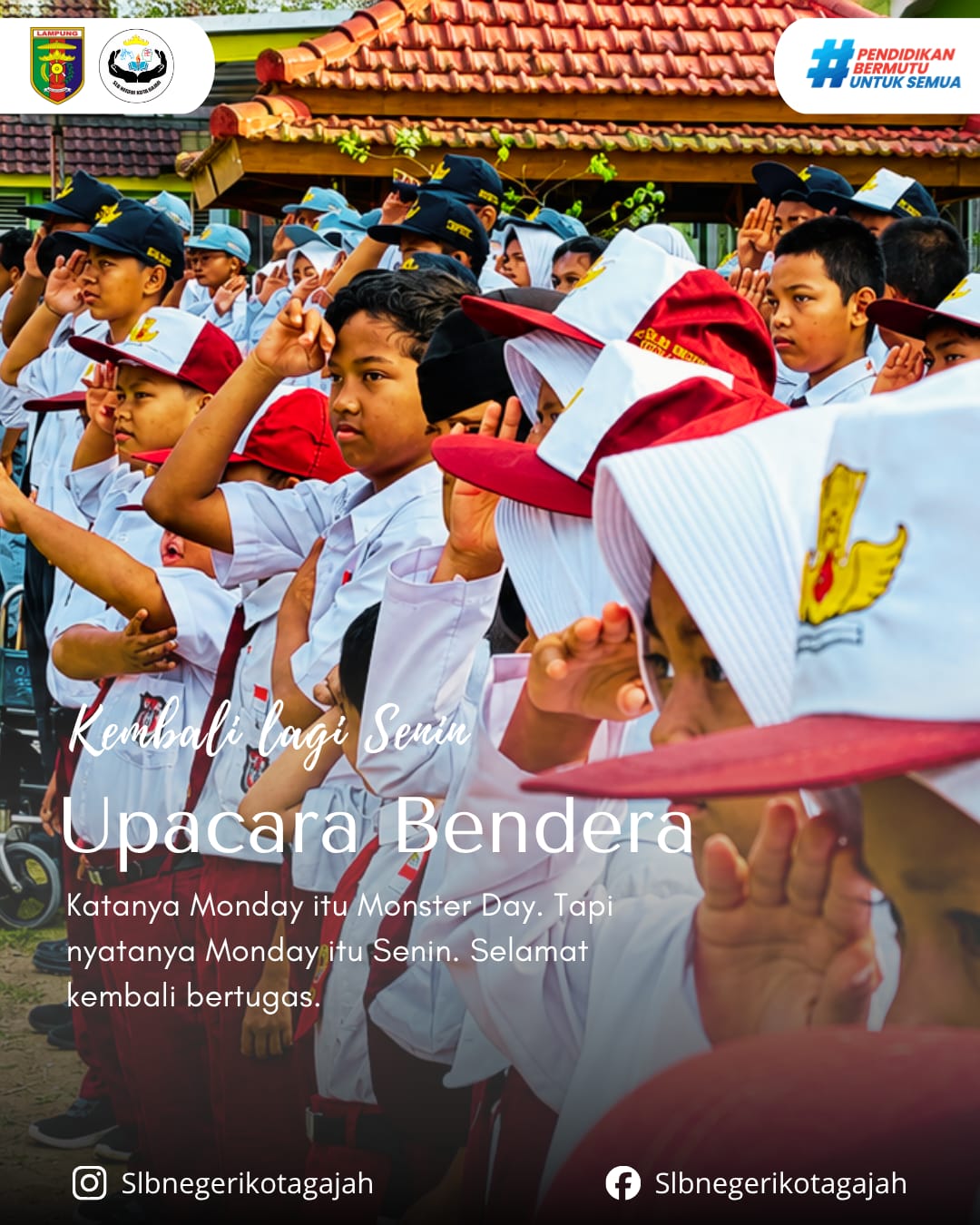 Upacara Bendera Hari Senin, Akhir Pekan dengan Semangat Disiplin